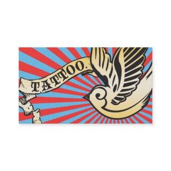 sparrow tattoo loyalty card