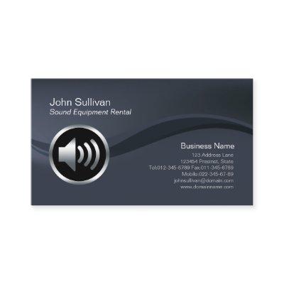 Speaker Icon Sound Equipment Rental