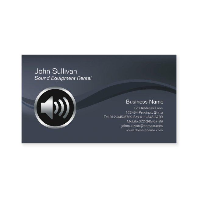 Speaker Icon Sound Equipment Rental
