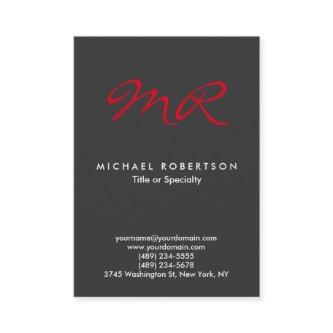 Special Monogram Grey Red Clean