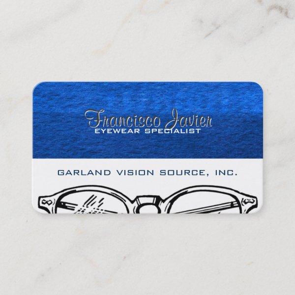 Spectacles Eyewear Optical Vision with Reminder Appointment Card