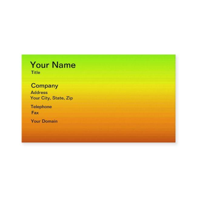 Spectrum of Horizontal Colors -3