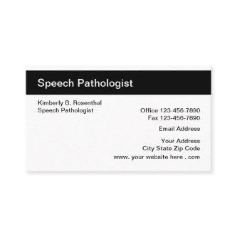 Speech Pathologist