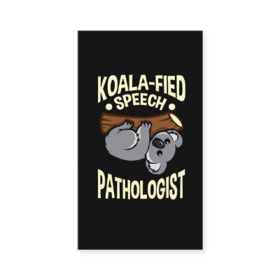 Speech Pathologist Cute Koala Language Teacher