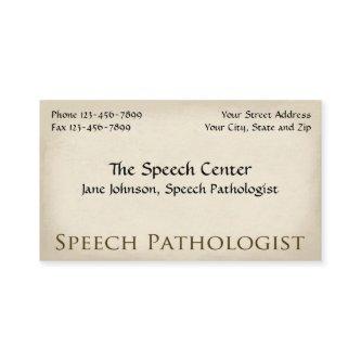 Speech Pathologist Therapist