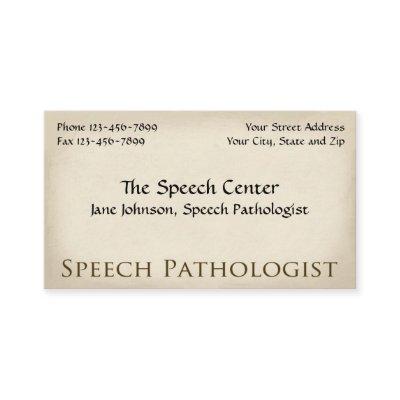 Speech Pathologist Therapist