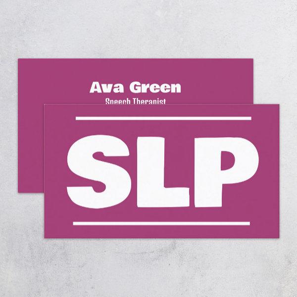Speech Therapist SLP