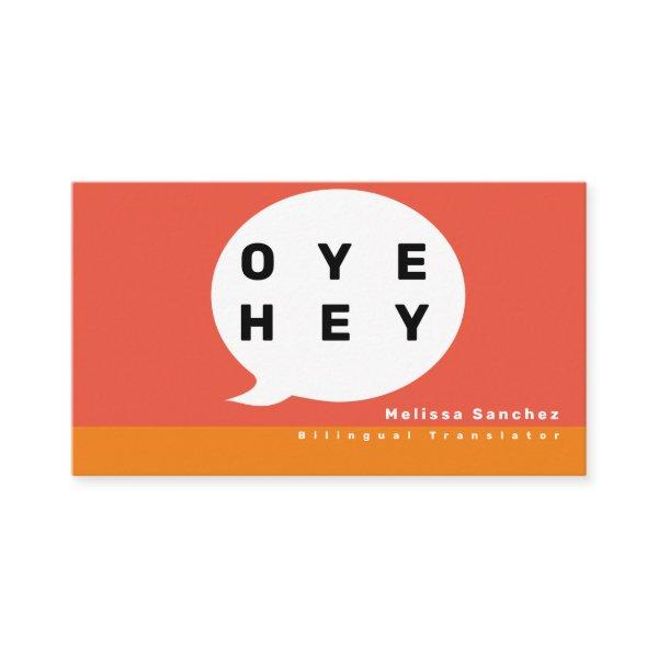 Speech Translator Bilingual Language Teacher