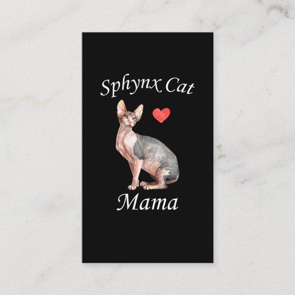 Sphynx Mom Cat Lover Pet Mother