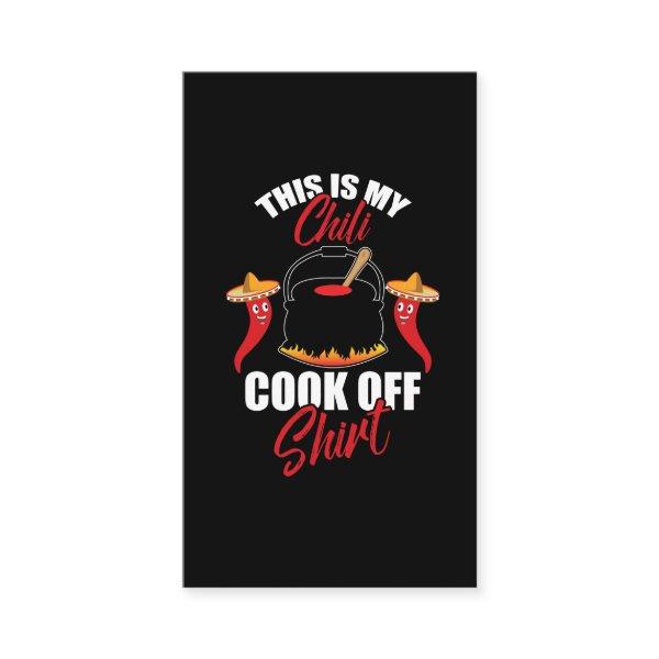 Spicy Food Lover This is my Chili Cook Off