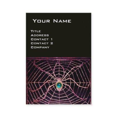SPIDER AND WEB Blue Aquamarine Black Pearl Paper