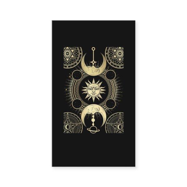 Spiritual Sun and Moon Art Astrology Signs