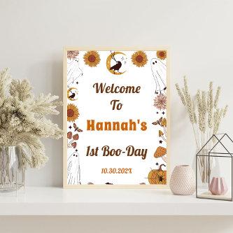 Spooky Halloween Birthday Vintage Party Foam Board