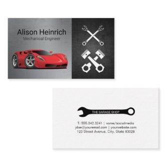 Sports Car | Auto Shop | Pistons Wrenches