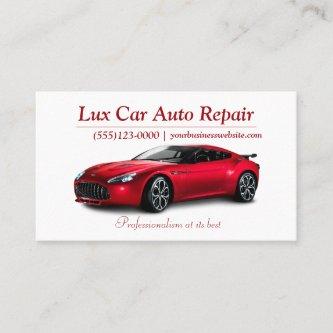 Sports Car Design Auto Repair Mechanic