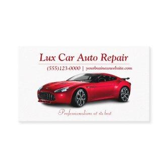 Sports Car Design Auto Repair Mechanic