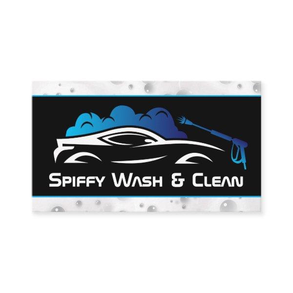 Sports Car Getting Washed | Soap Suds