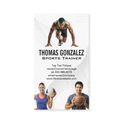 Sports Trainer | Assortment of Athletes Appointment Card