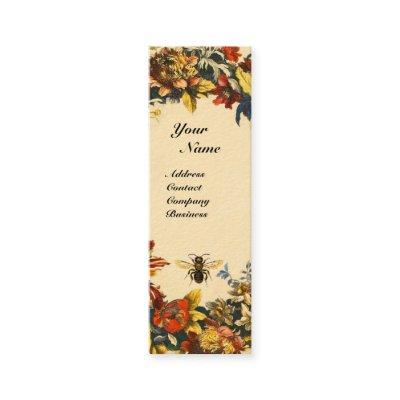 SPRING FLOWERS HONEY BEE BEEKEEPING BROWN WAX SEAL MINI