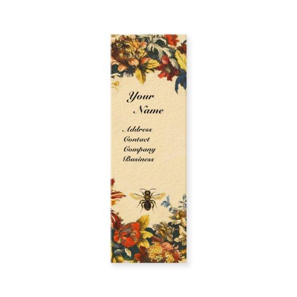 SPRING FLOWERS HONEY BEE BEEKEEPING BROWN WAX SEAL MINI