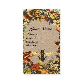 SPRING FLOWERS HONEY BEE BEEKEEPING WAX SEAL Kraft