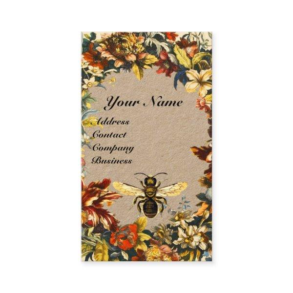 SPRING FLOWERS HONEY BEE BEEKEEPING WAX SEAL Kraft