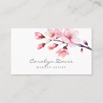 Spring Watercolor Cherry Blossom