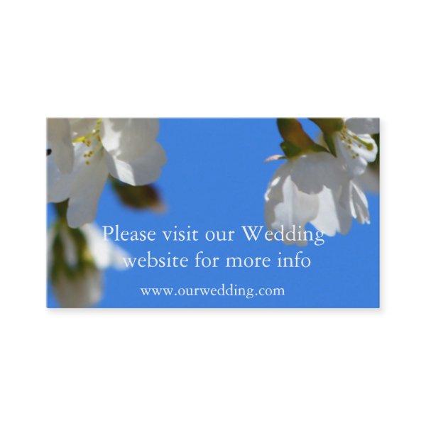 Spring white cherry Blossoms