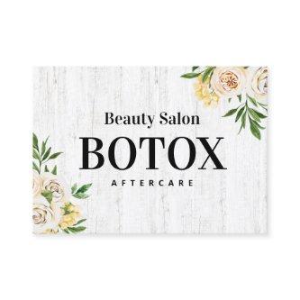 Spring Wood  Botox Aftercare