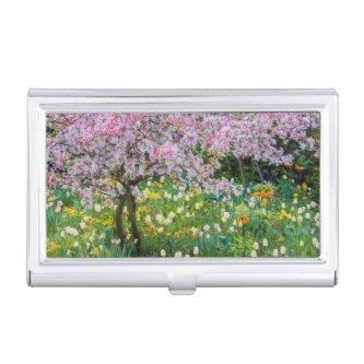 Springtime in Claude Monet's garden  Holder