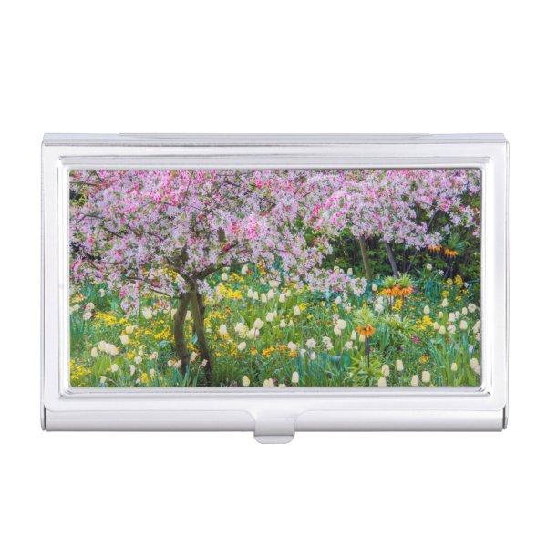 Springtime in Claude Monet's garden  Holder