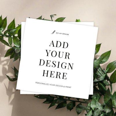 Square  Printing Custom Design