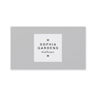 Square Label 03 - Light Gray