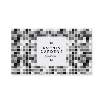 Square Label 03a - Pixels 060614 - Outlined