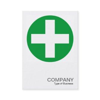Square Photo 0155 - Big Plus Sign - Green