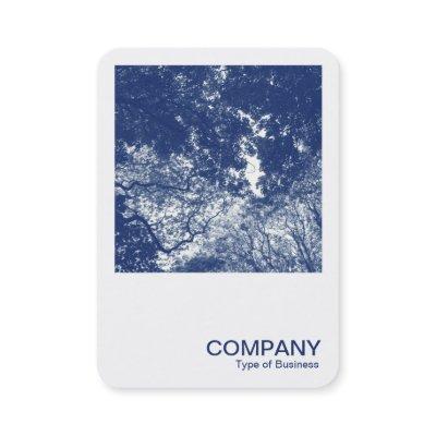 Square Photo 0593 - Woodland Canopy 02 - Cyanotype