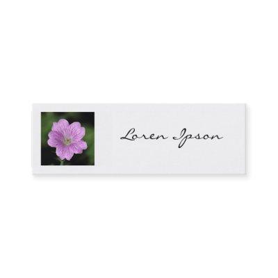 Square Photo - Geranium Endressii Mini