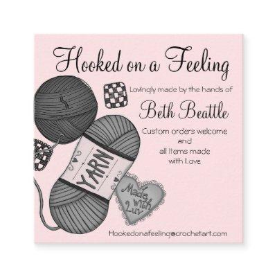 Square yarn/Crochet/Knitting