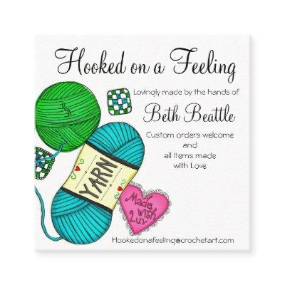 Square yarn/Crochet/Knitting