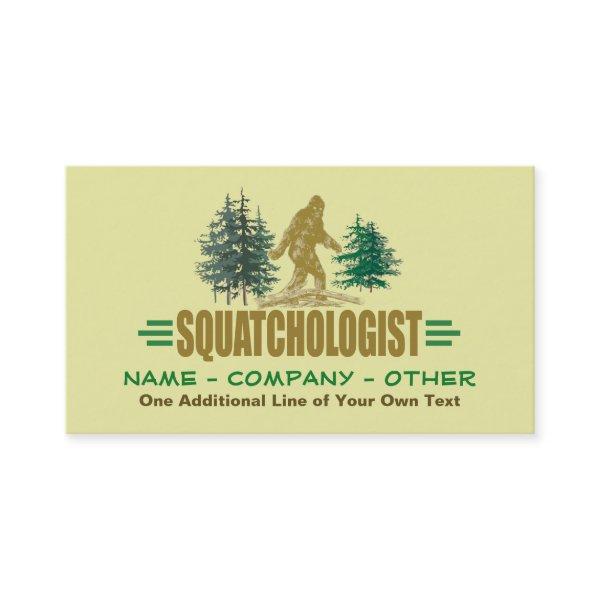 SQUATCHOLOGIST - Funny Sasquatch Believer's
