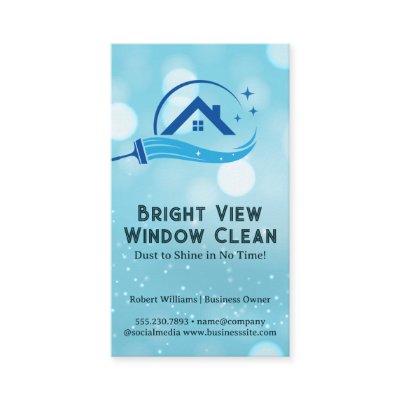 Squeegee Cleaning Home Logo