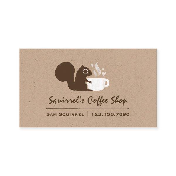 Squirrel with Coffee