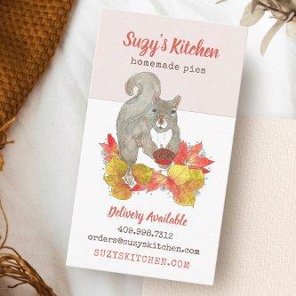 Squirrel with Pie Bakery