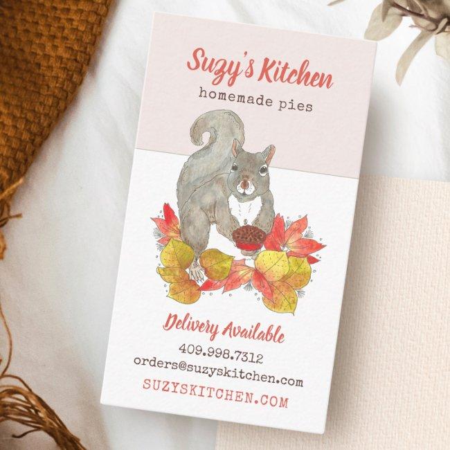Squirrel with Pie Bakery