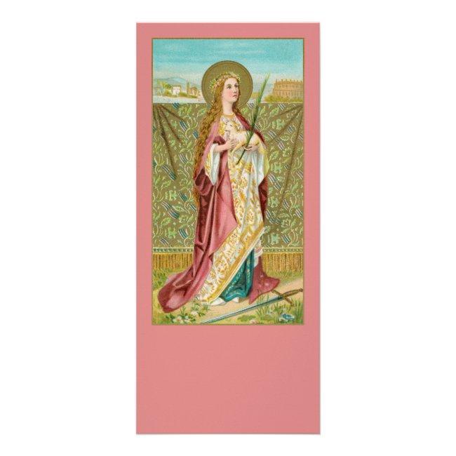 St. Agnes of Rome (BC 01) Rack Card
