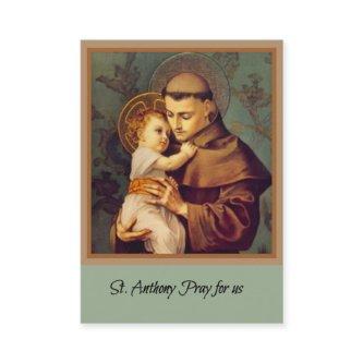 St. Anthony of Padua Holy Cards