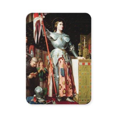 St. Joan of Arc Flag Soldier Catholic Holy Card