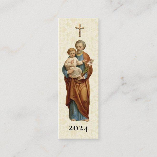 St. Joseph Altar Feast Day Holy Card Favor