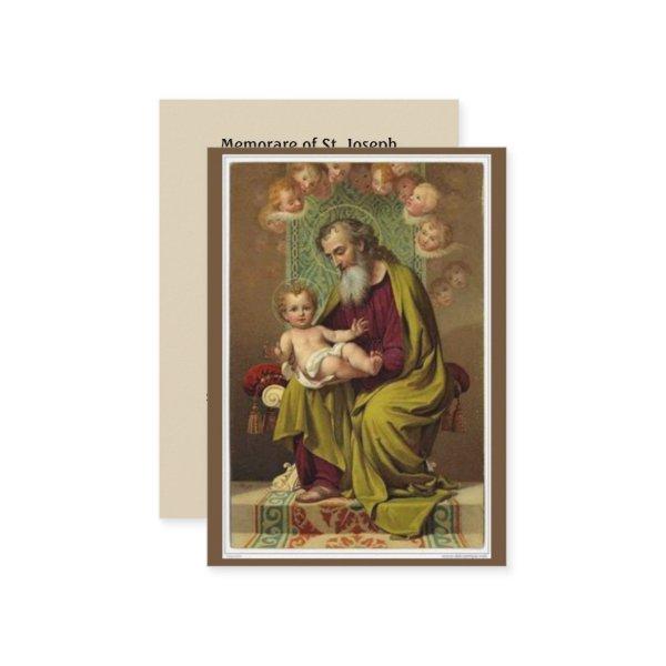 St. Joseph Jesus Angels Memorare Prayer