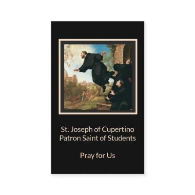 St. Joseph of Cupertino Catholic Holy  Card
